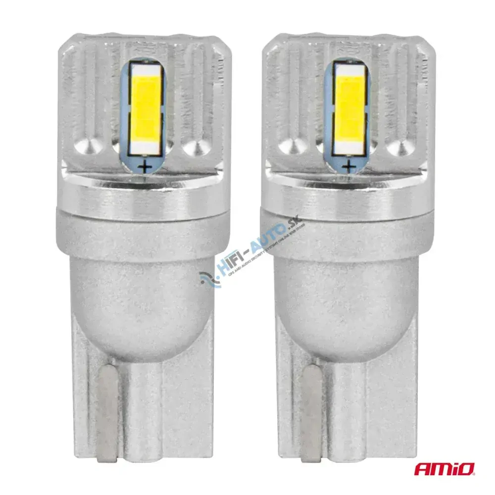 LED žiarovka STANDARD T10 W5W 2x1860 SMD White 12V/24V