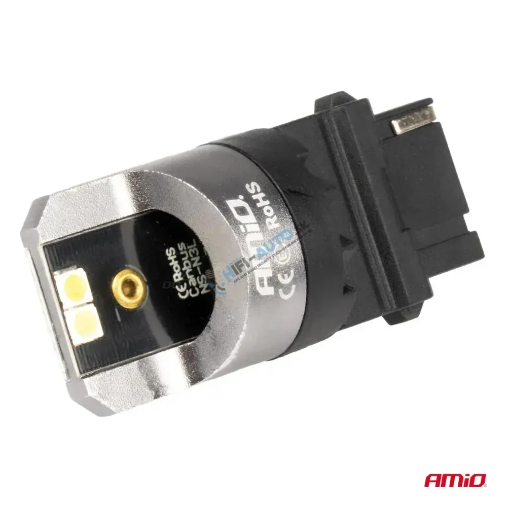 LED CANBUS PRO series 3156 P27W 4x3030 SMD White 12/24V