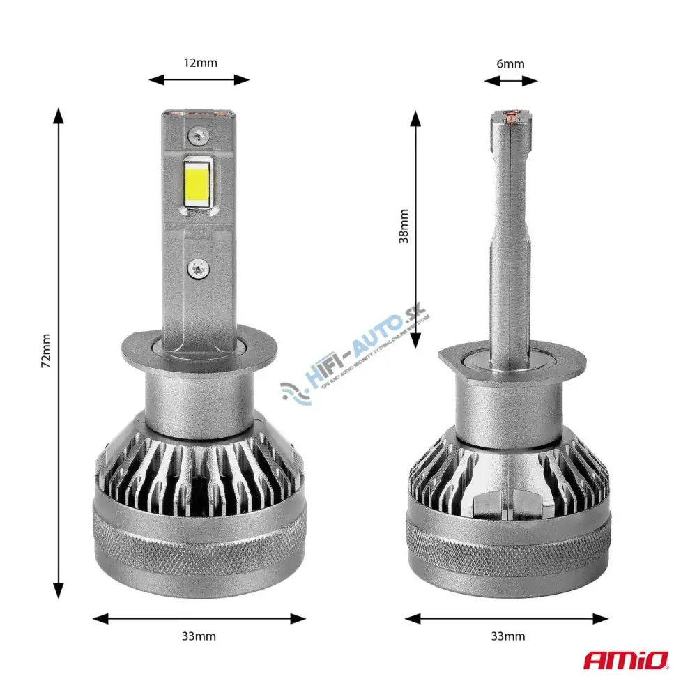 LED prestavbová sada HP Full Canbus H1 12V 24v 6500k