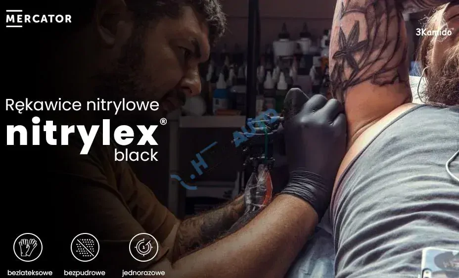 Nitrilové rukavice Nitrylex Basic veľkosť XL, 100 ks