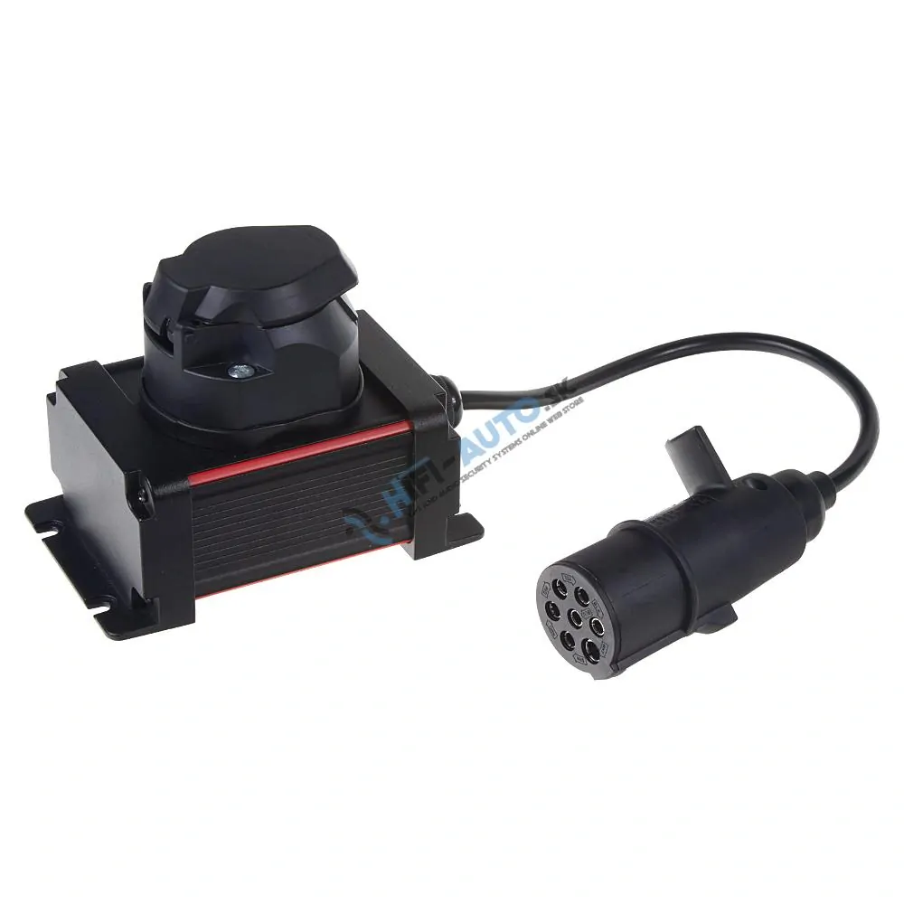 Napájací adaptér 24V-12V 7pin(ISO1185) - 7pin
