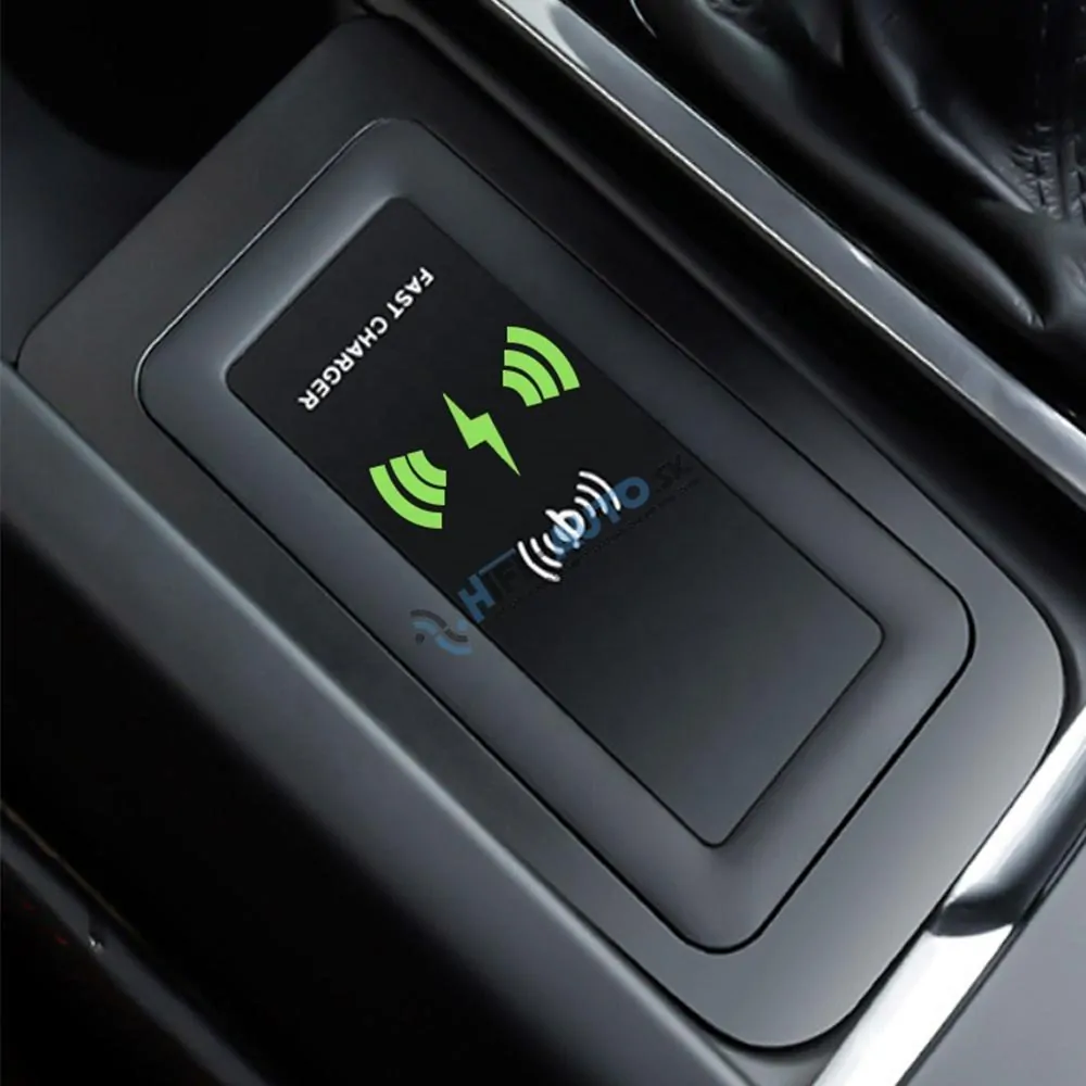 Qi indukčná nabíjačka telefónov Volvo S90, V90, XC60, XC90
