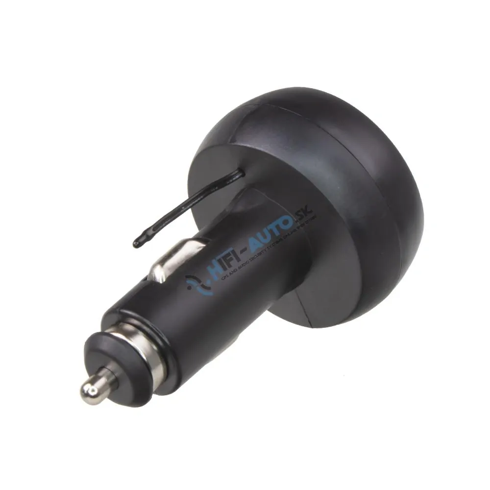 Digitálny voltmeter s teplomerom + USB nabíjačka do CL zásuvky, 12-24V