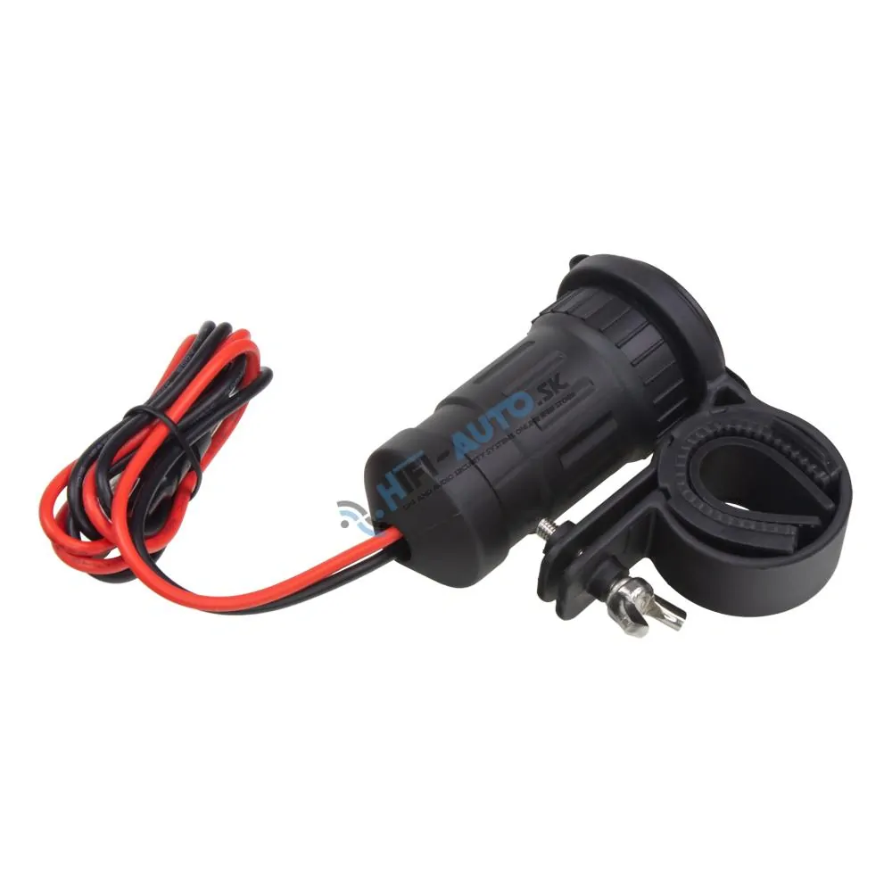 2x USB nabíjačka 4,2A s voltmetrom na motocykel