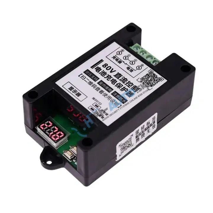 Ochranný napäťový modul pre nabíjanie batérie 5-80V/30A