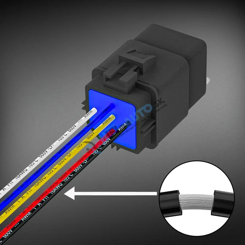 PREPÍNACIE relé 12V, PROFI vodotesné s päticou