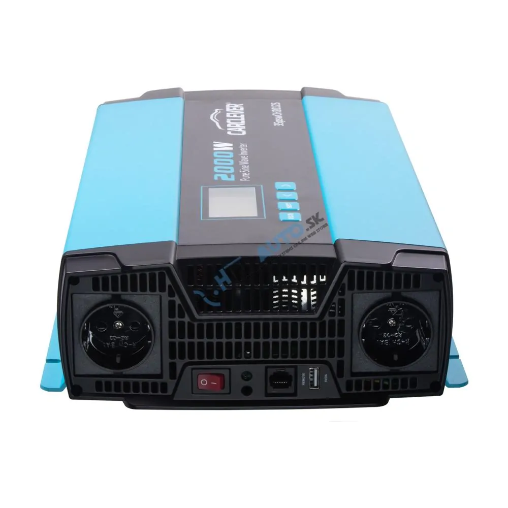 Sínusový menič napätia z 12/230V, 2000W / UPS / Solár
