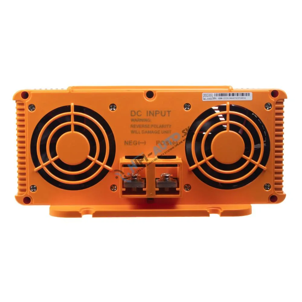 Sínusový menič napätia z 24/230V, 1200W/displej