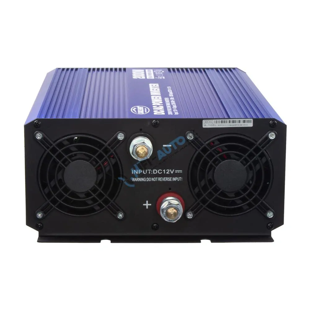 Sínusový menič napätia z 12/230V + USB, 2000W
