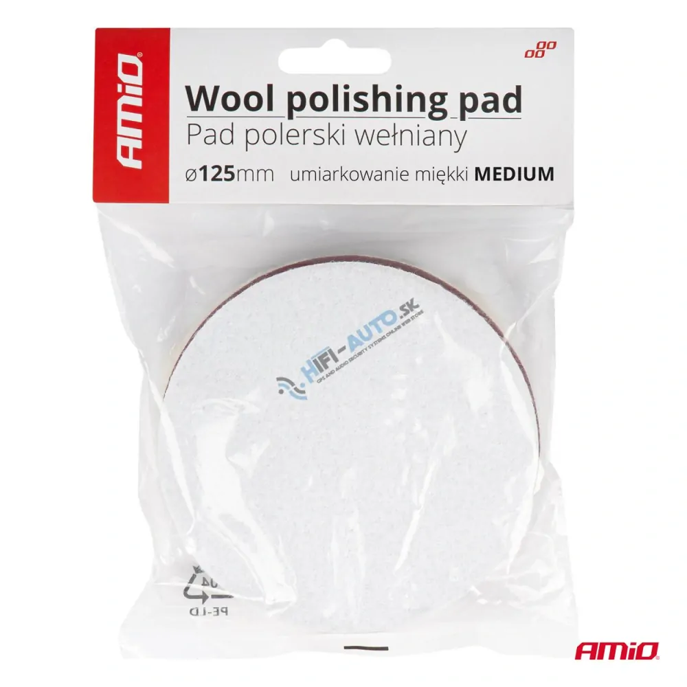 Leštiaci kotúč vlnený 125mm