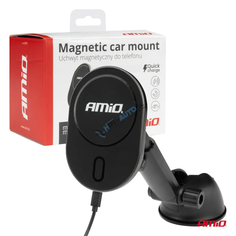 Magnetický držiak telefónu s bezdrôtovým indukčným nabíjaním My Mag 15W