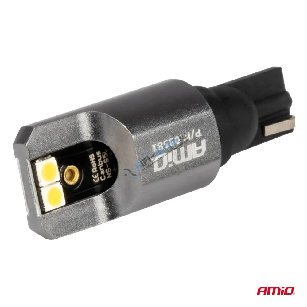 LED CANBUS žiarovka PRO séria T15 W16W 4x3030 SMD Biela 12V 24V