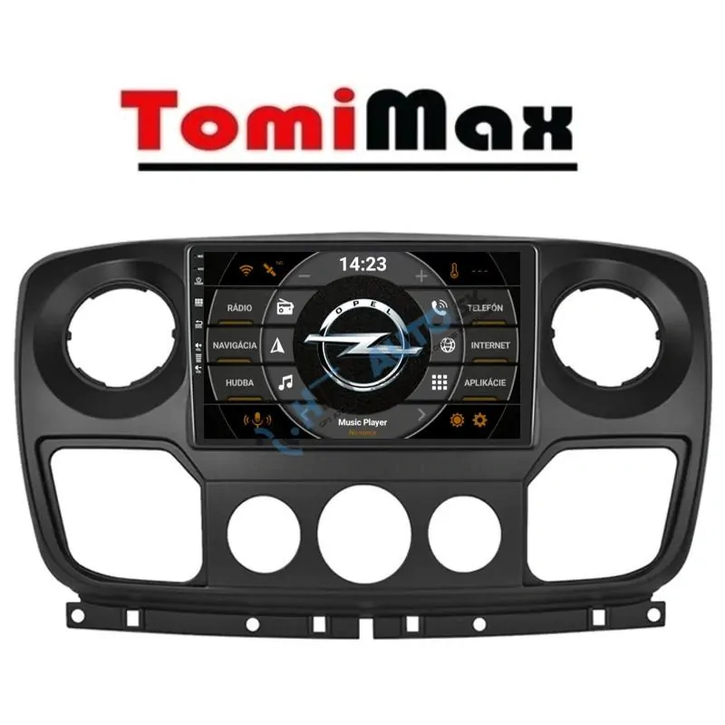 ANDROID 14 Renault Master, Opel Movano, Nissan NV400 2010+ autorádio