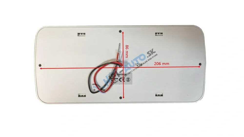 PROFI LED osvetlenie interiéru univerzálne 12-24V 60LED