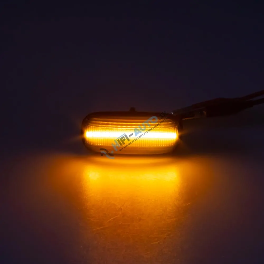 LED dynamické blinkre Audi oranžové, dymové A3, A4, A6, A8, TT