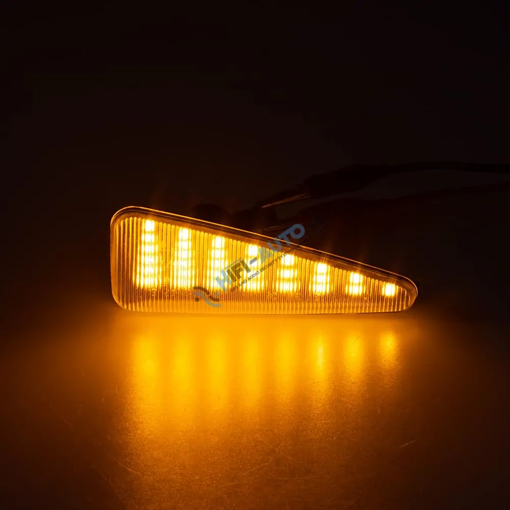 LED dynamické blinkre Dacia Sandero oranžové