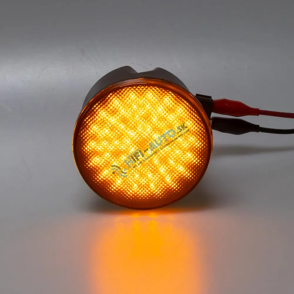 LED dynamické blinkre Jeep Wrangler JK dymové, oranžové