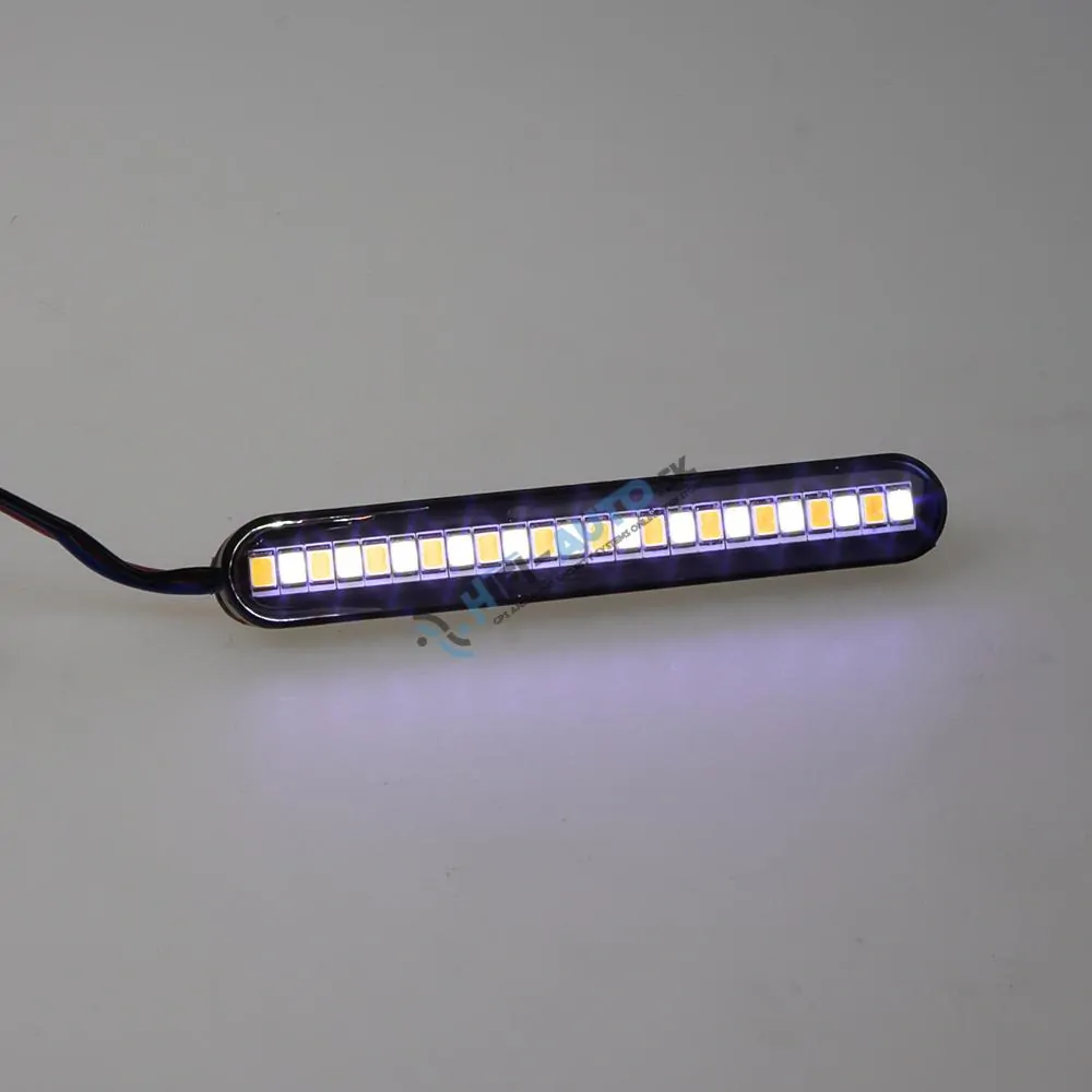 LED dynamické blinkre + denné svietenie pre motocykle