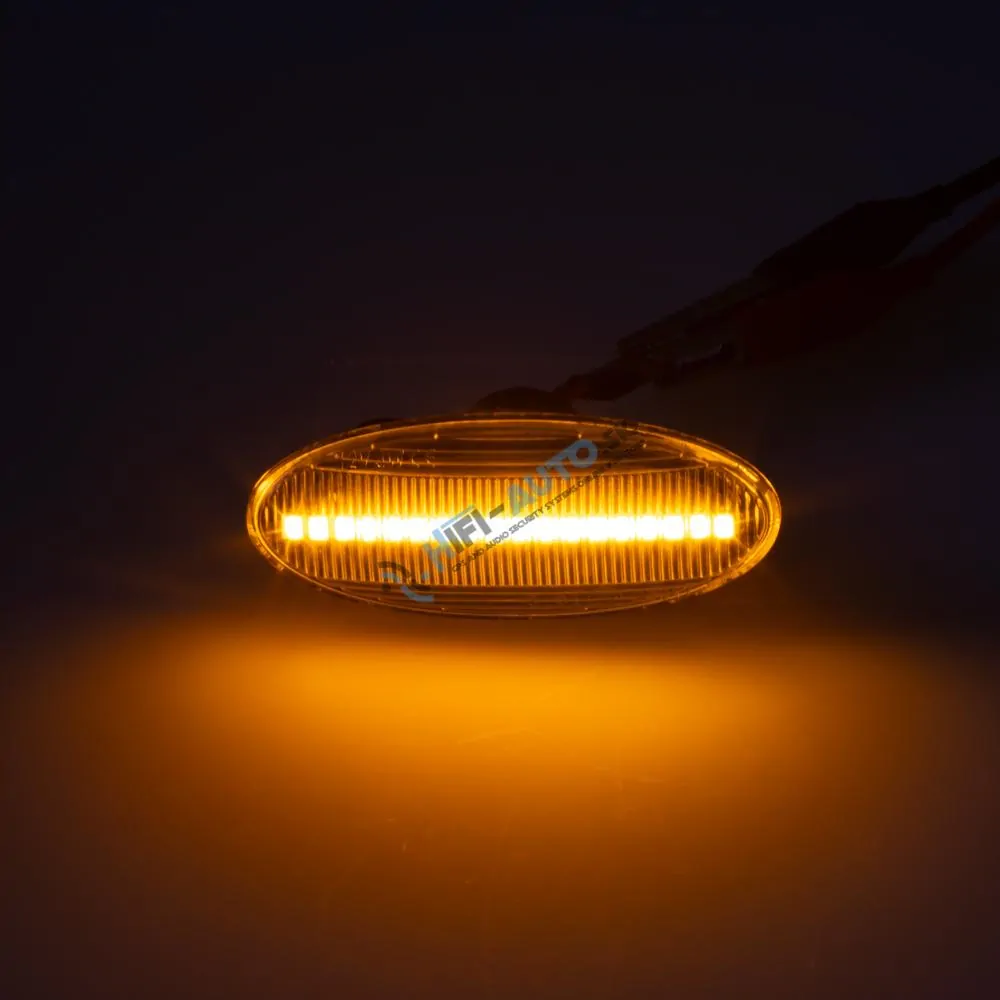 LED dynamické blinkre Nissan oranžové