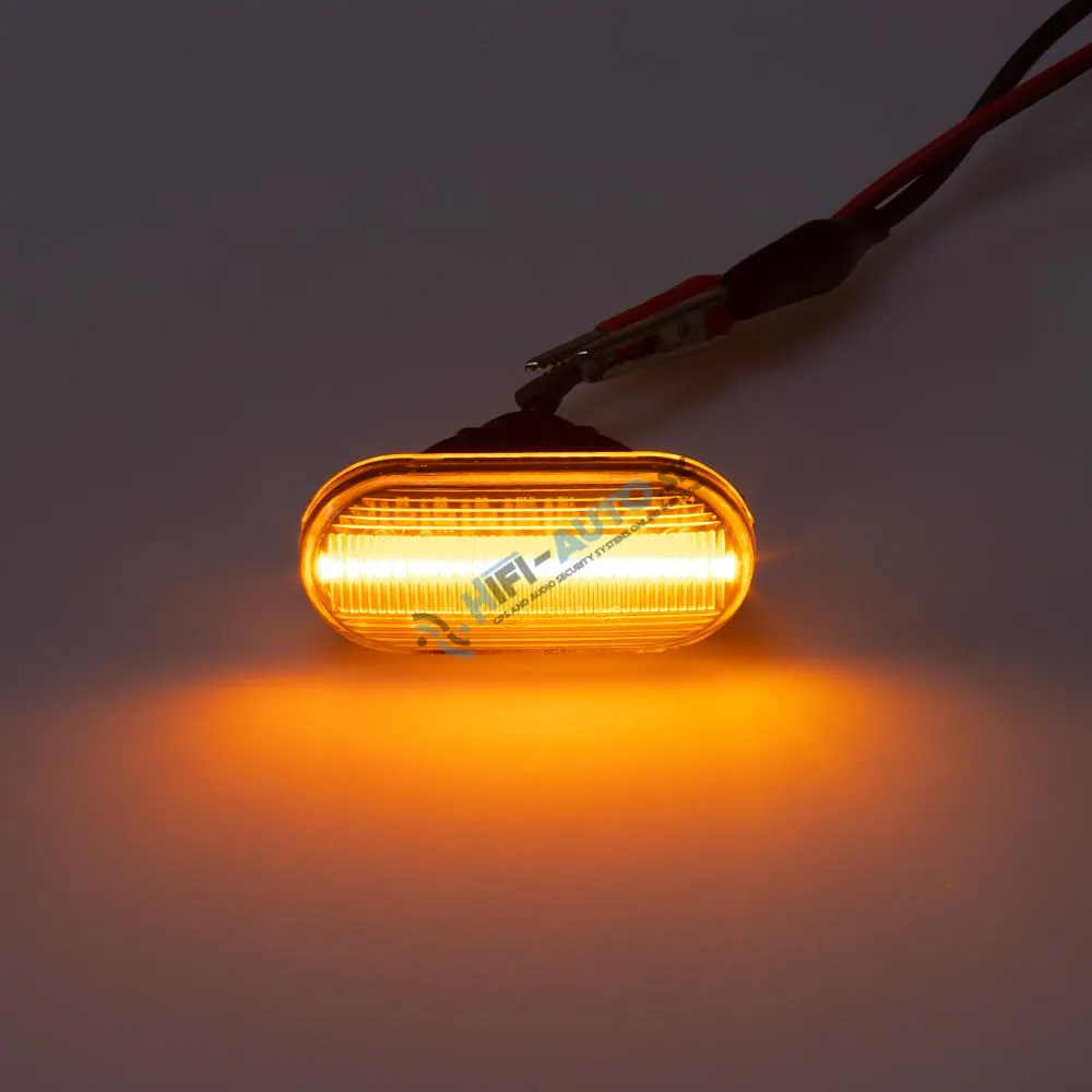 LED dynamické blinkre Nissan oranžové