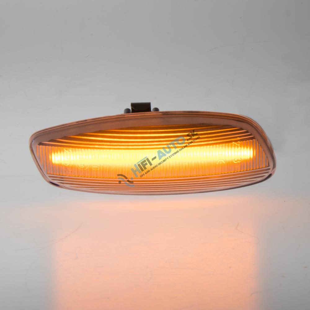 LED dynamické blinkre Peugeot, Citroën oranžové