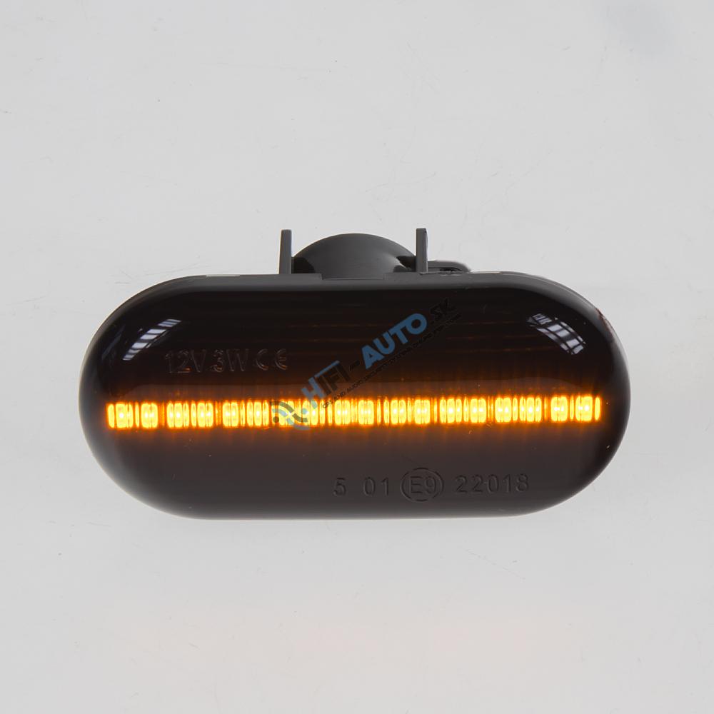 LED dynamické blinkre Renault oranžové dymové