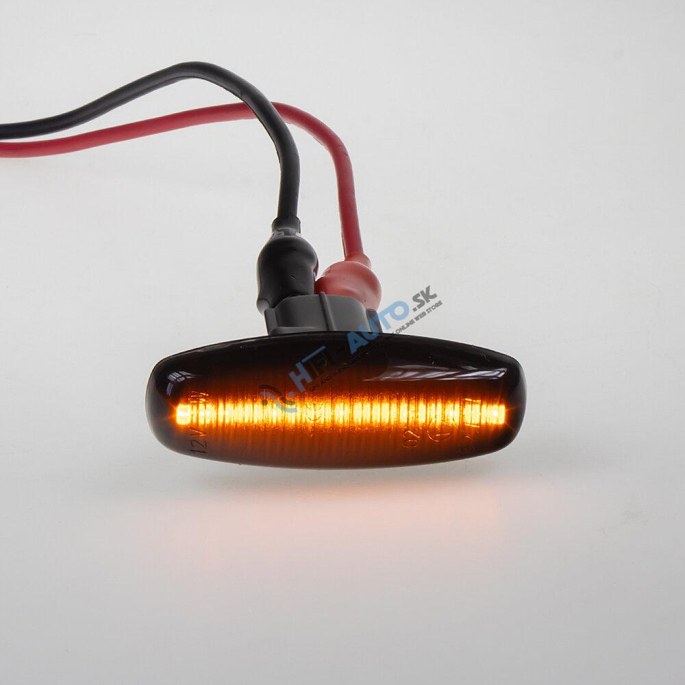 LED dynamické blinkre Toyota Yaris dymové