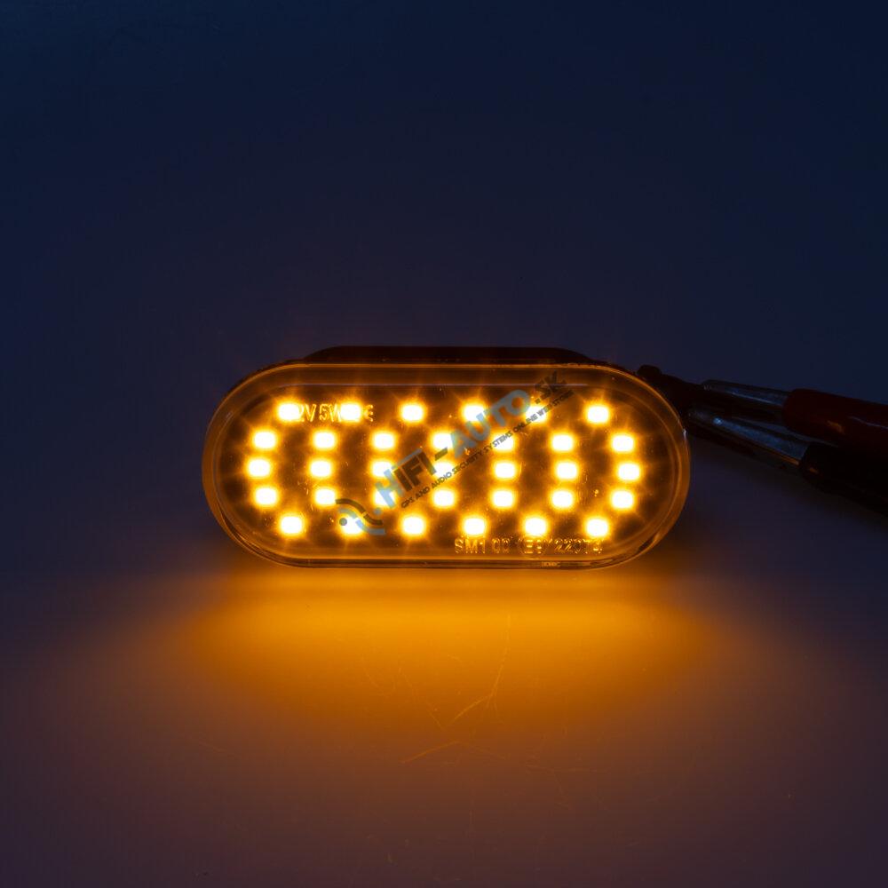 LED dynamické blinkre VW, Škoda, Seat, Ford oranžové