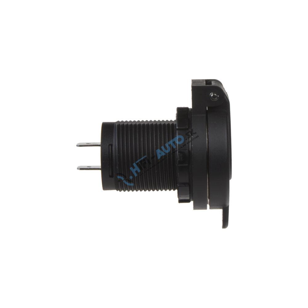 2x USB zásuvka s magnetom vo vodeodolnom držiaku max 2x 2,4 A