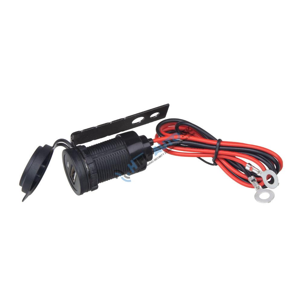 USB nabíjačka 2,1A vodeodolná na motocykel