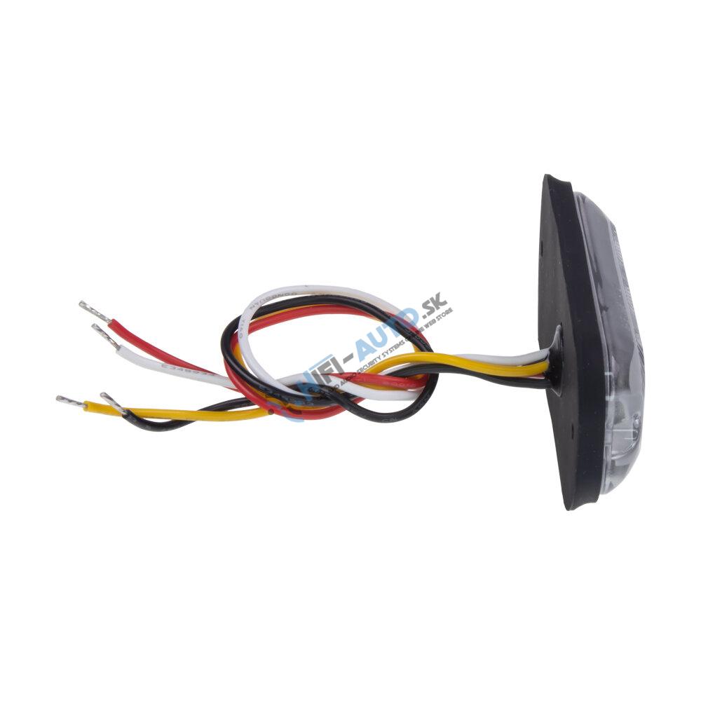 PREDATOR 3x4W LED, 12-24V, modrý, ECE R10