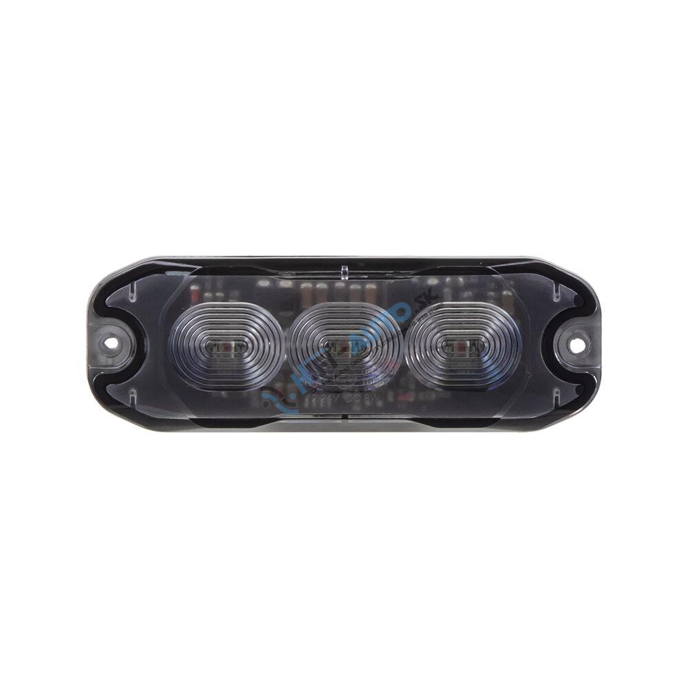 PROFI SLIM výstražné LED svetlo vonkajšie, červené, 12-24V, ECE R10