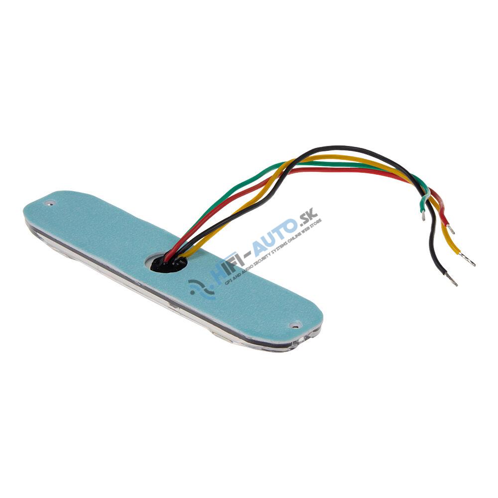 PROFI SLIM výstražné LED svetlo vonkajšie, oranžové, 12-24V, ECE R65