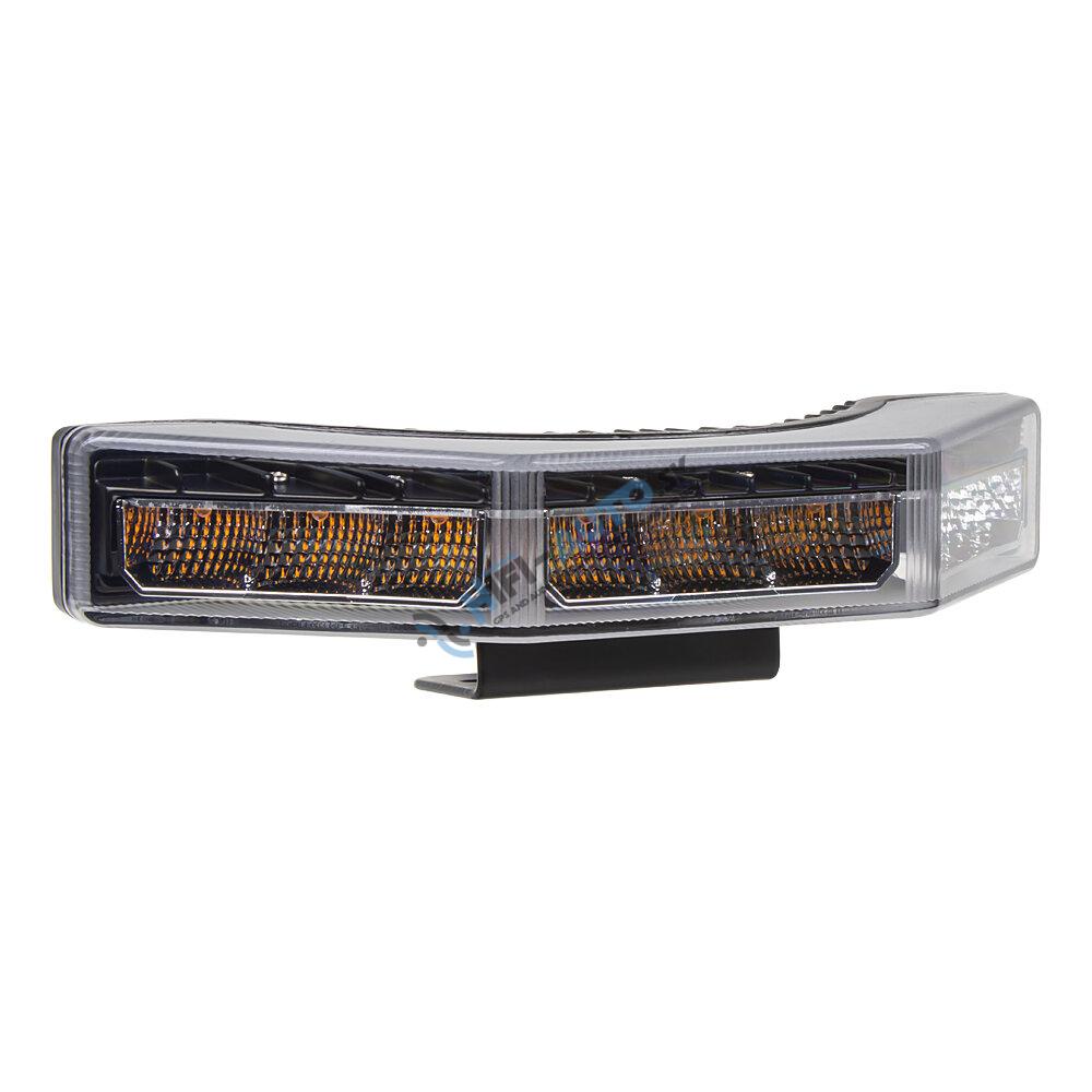 PROFI výstražné LED svetlo vonkajšie, oranžové, 12-24V, ECE R65