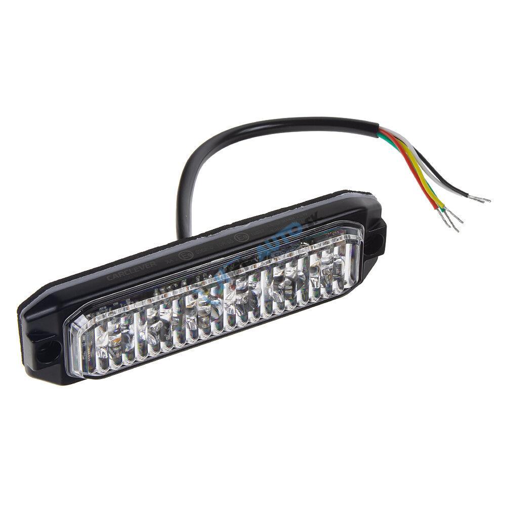 PROFI SLIM výstražné LED svetlo vonkajšie, oranžové, 12-24V, ECE R65