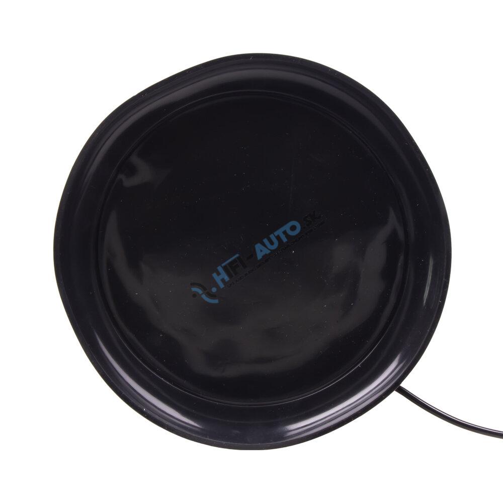 LED maják, 12-24V, 128x1, 5W biely, magnet, ECE R10