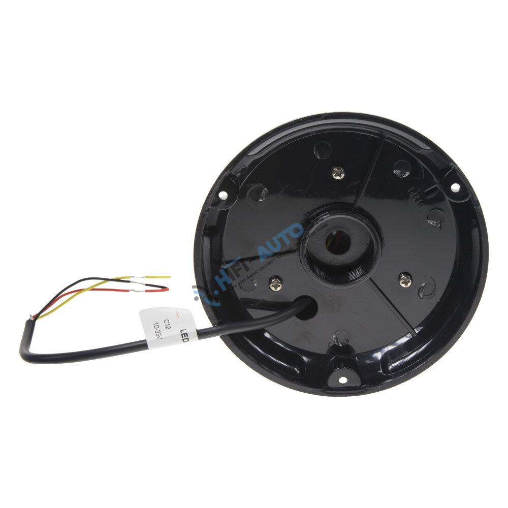 PROFI LED maják 12-24V 12x3W modrý číry 133x76mm, ECE R10, R65