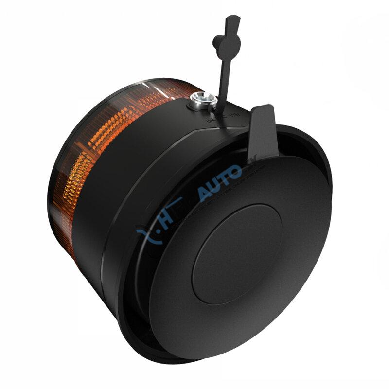 AKU LED maják, 30x0,7 W oranžový, magnet, ECE R65 R10