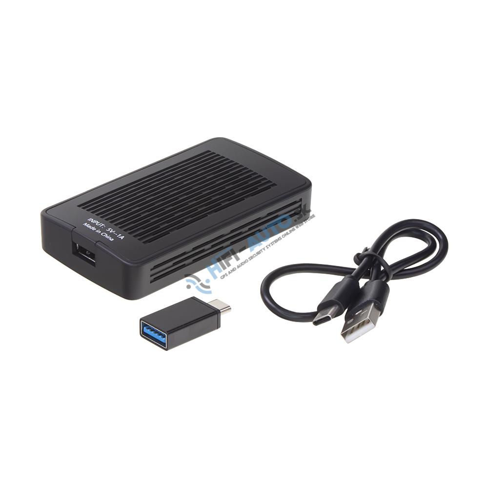 Apple CarPlay &amp; Android Auto Convertor Box pre rádiá OEM, USB