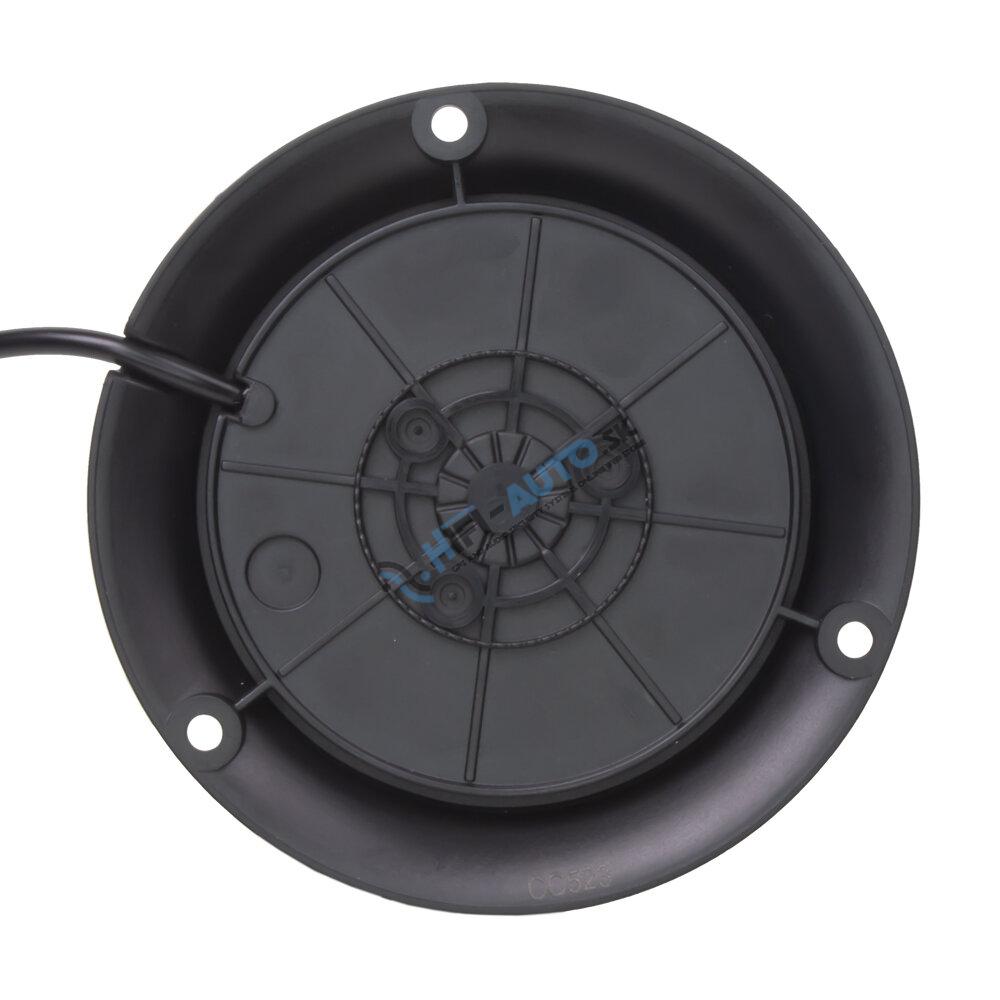 LED maják, 12-24V, 18xLED oranžový, pevná montáž, ECE R65