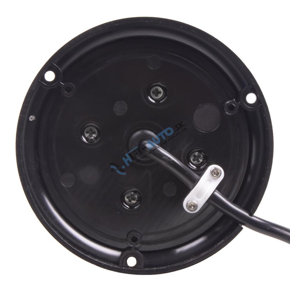 LED maják, 12-24V, 64x0,5W, oranžový, pevná montáž, ECE R65 R10 