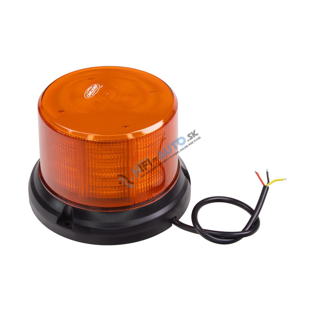 LED maják, 12-24V, 96x0, 5W, oranžový, pevná montáž, ECE R65 R10