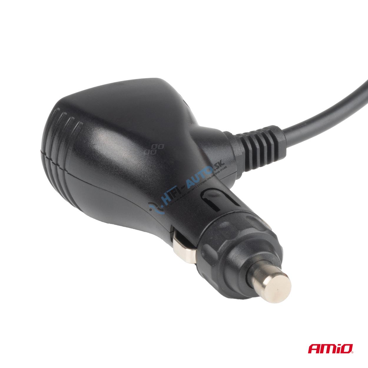 Výstražná blikajúca LED majáková lampa W28M 12V 24V
