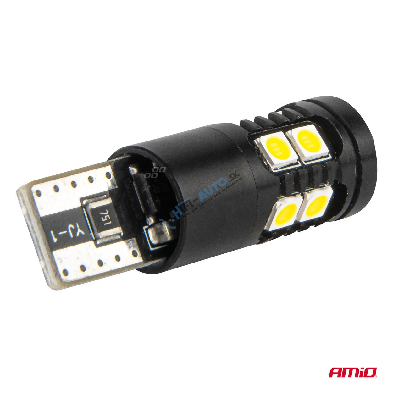 LED žiarovka CANBUS T10 W5W 13SMD 3030 White 12V/24V