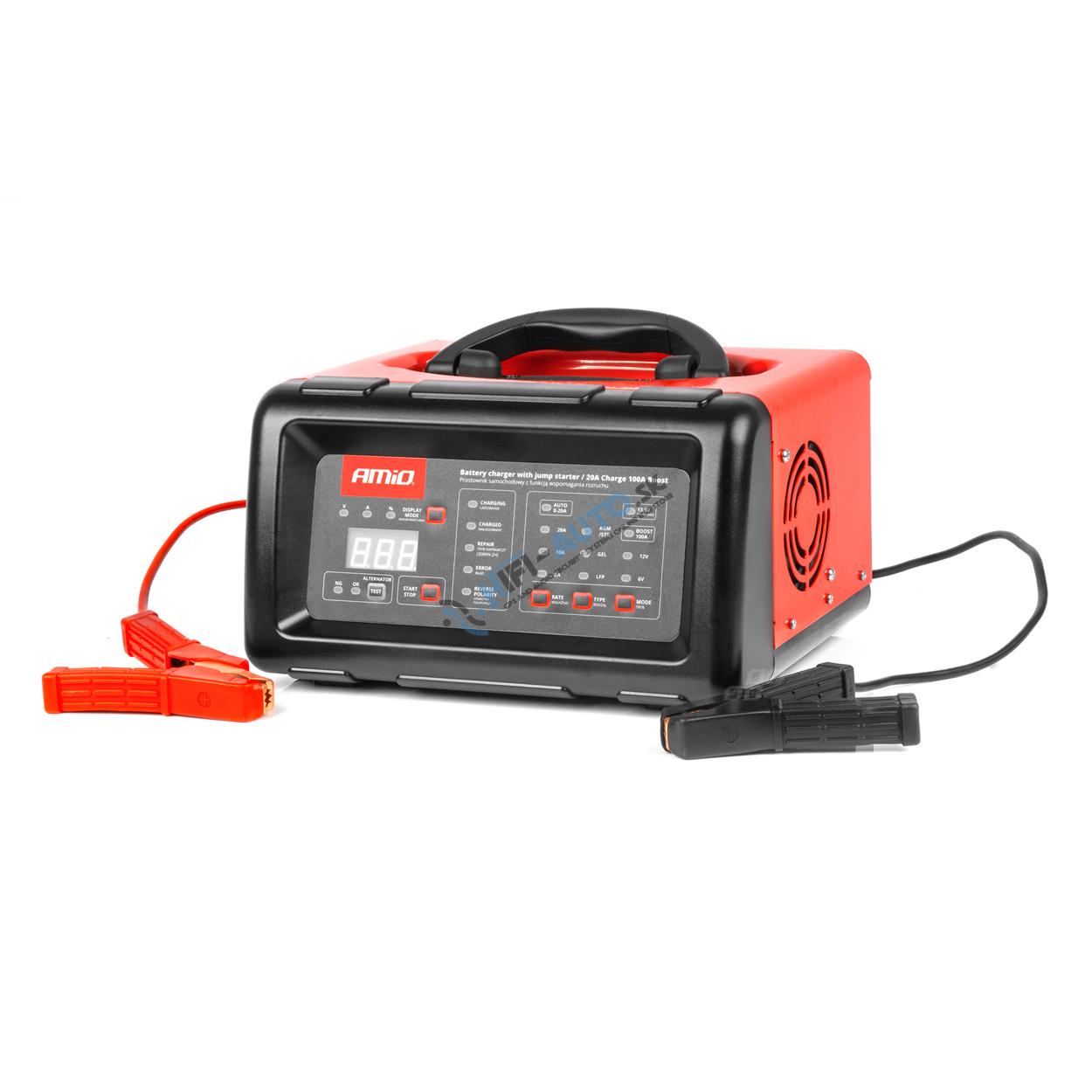 Nabíjačka batérií 20A 6V 12V