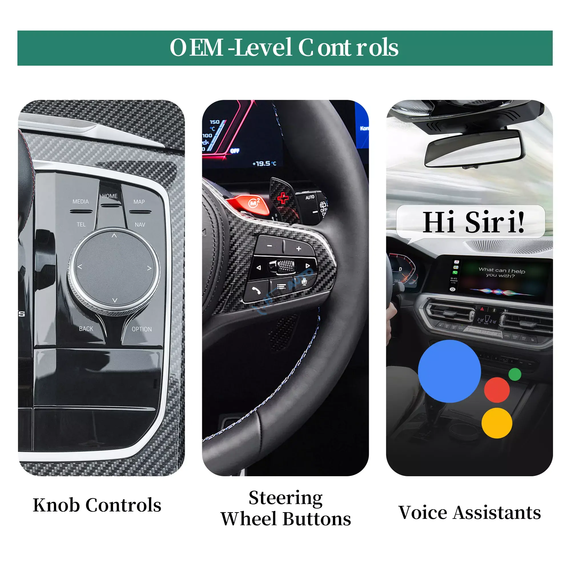 Android Auto + CarPlay + Android pre BMW Idrive ID 6, ID 7, ID 8, ID 8.5, ID 9