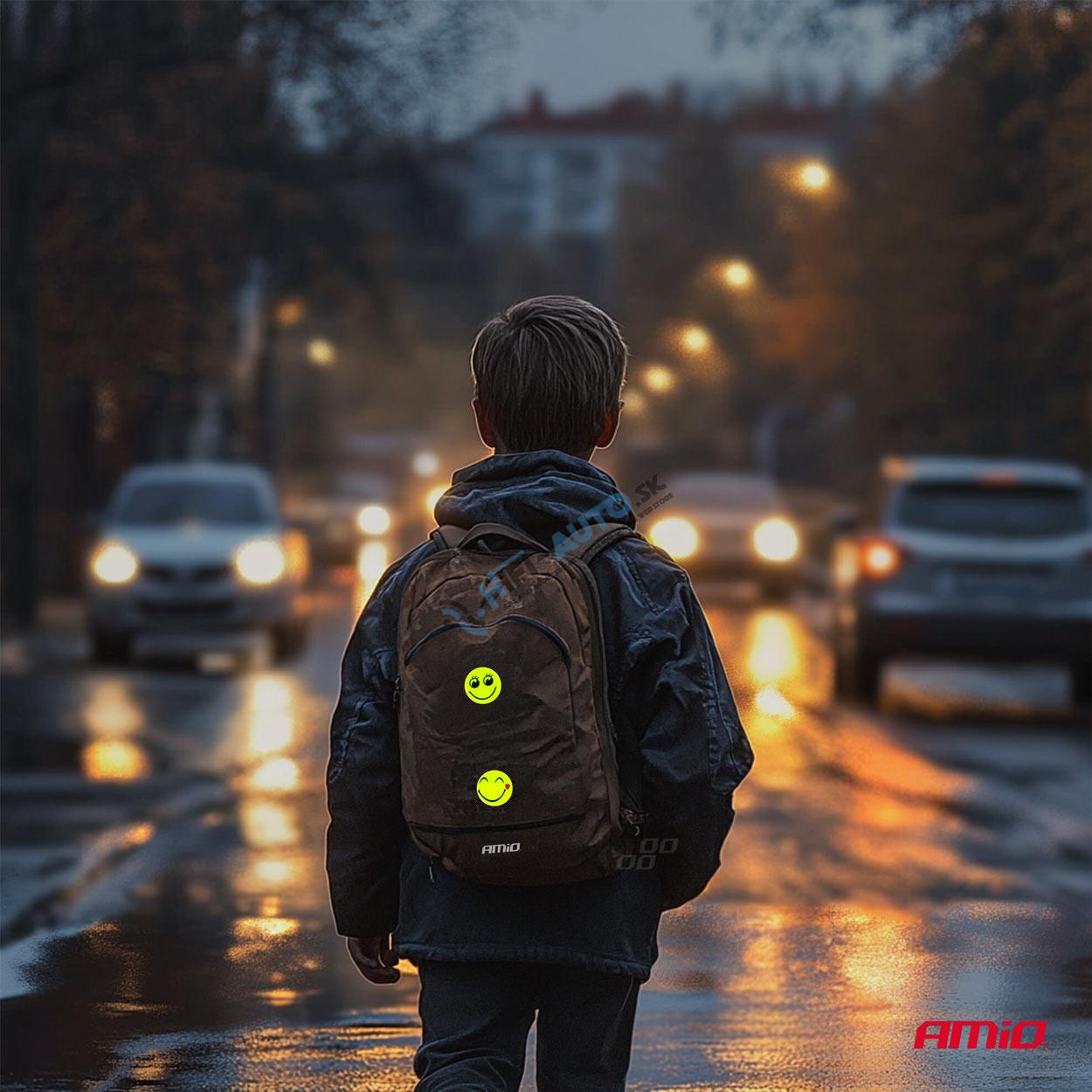 Sada reflexných samolepiek SMILE 