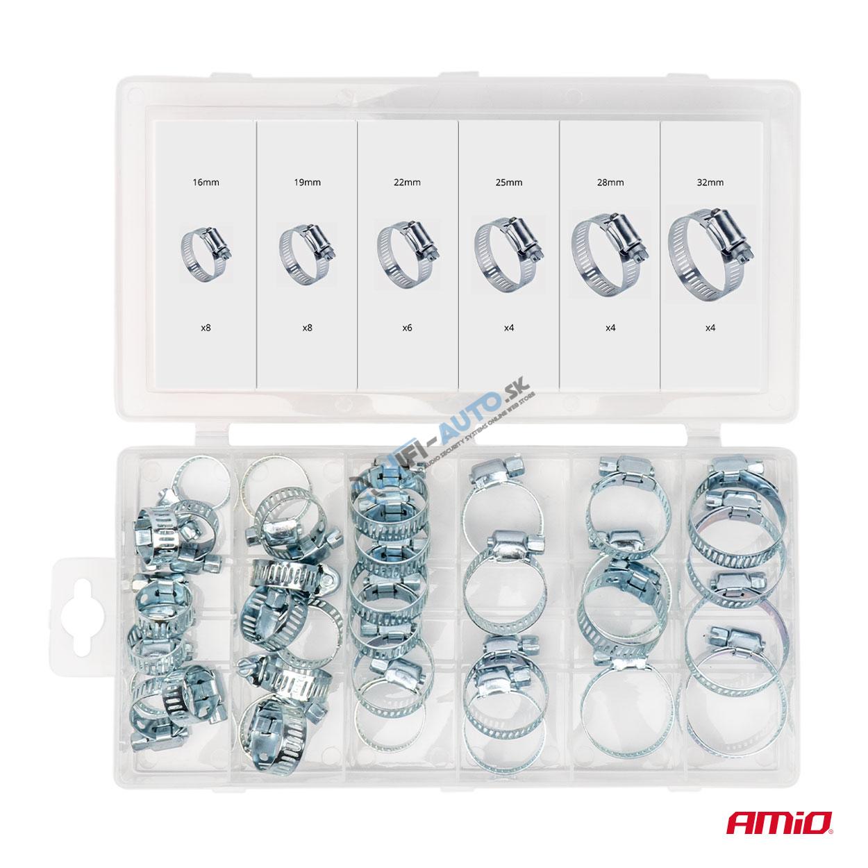 Sada skrutkových svoriek oceľových 34ks