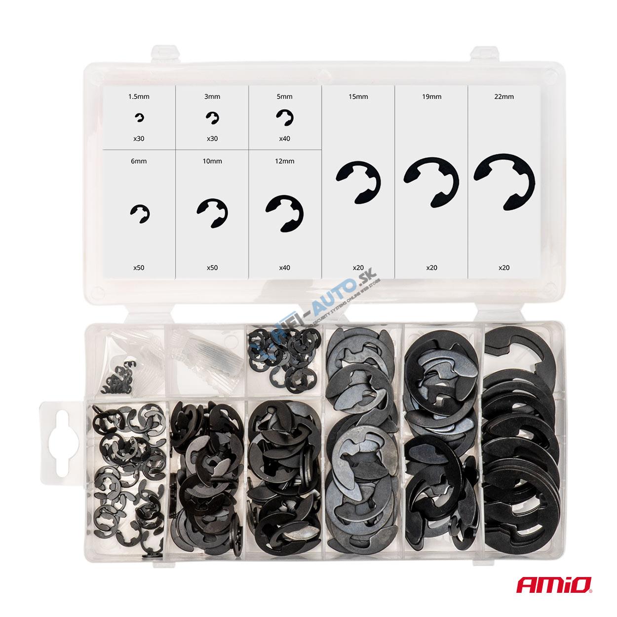 Sada vonkajších držiakov E-Clip 300ks