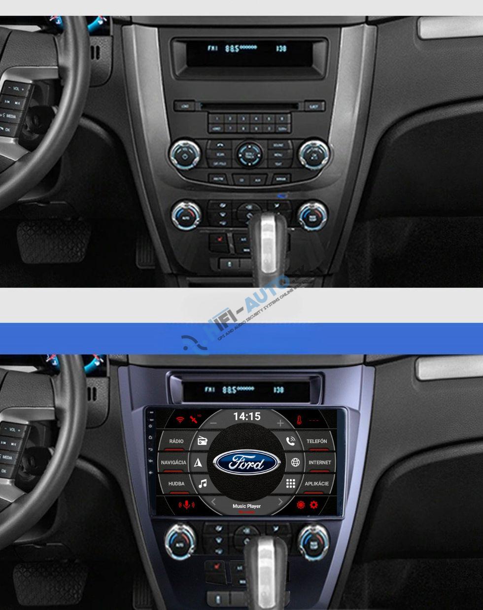 ANDROID 14 Ford Fusion autorádio